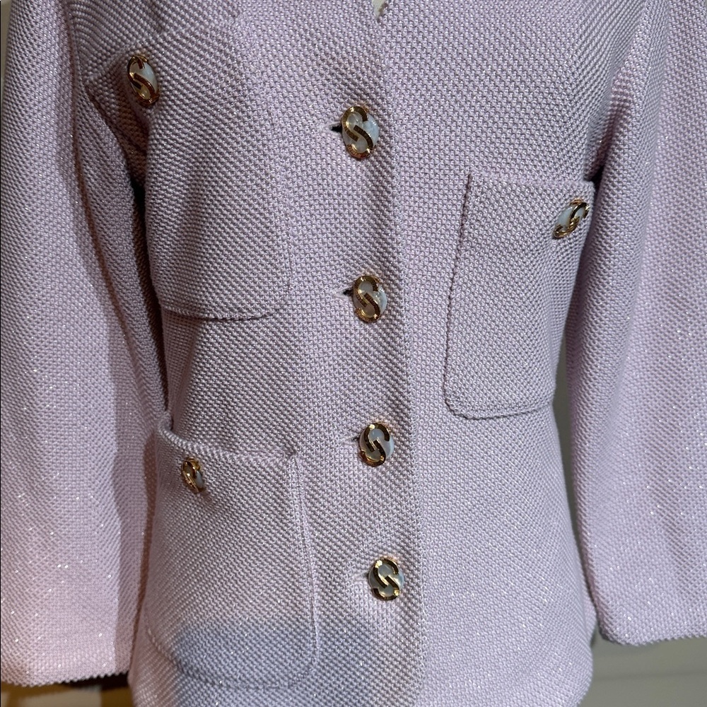 St. John Lavender Skirt Set - Picture 3 of 9